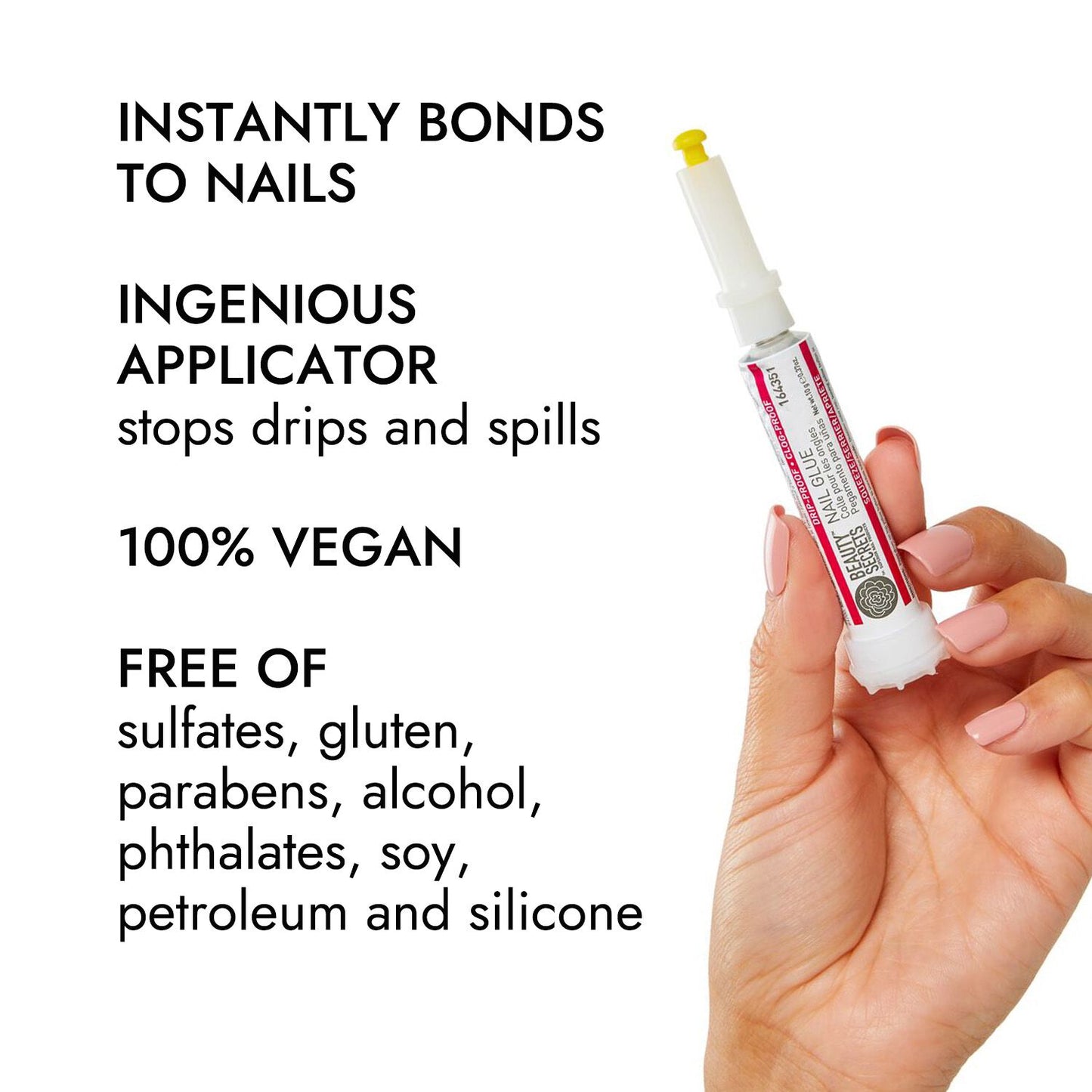 Beauty Secrets Drip & Clog Proof Nail Glue